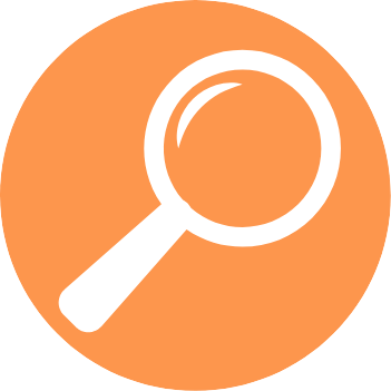 Loupe représentant le diagnostic